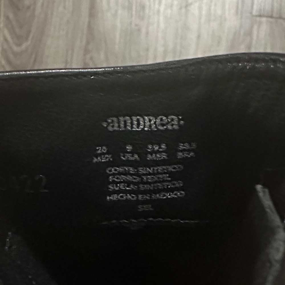 ANDREA FENZI Black Heeled Boots - Picture 2 of 11